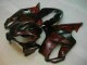 2004-2007 Honda CBR600 F4i Motorcycle Fairings - Glossy Black Red Flame Canada Suppliers
