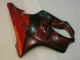 2004-2007 Honda CBR600 F4i Motorcycle Fairings - Glossy Black Red Flame Canada Suppliers