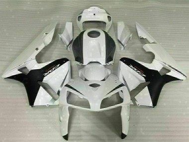 2005-2006 Honda CBR600RR Bike Fairings - White Black Canada Suppliers