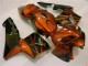 2005-2006 Honda CBR600RR Motorcycle Fairing Kits - Orange Black Canada Suppliers