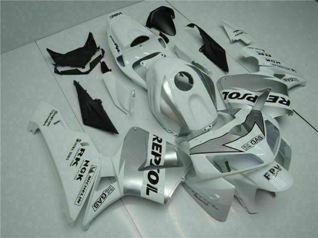 2005-2006 Honda CBR600RR Motorcycle Fairing - White Canada Suppliers