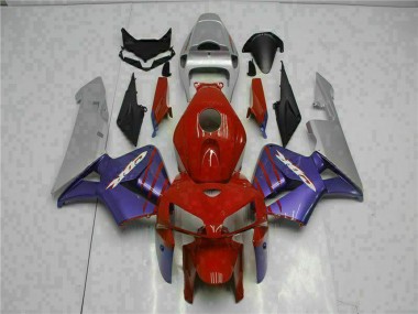 2005-2006 Honda CBR600RR Motorcycle Fairings - Red Purple Grey Canada Suppliers