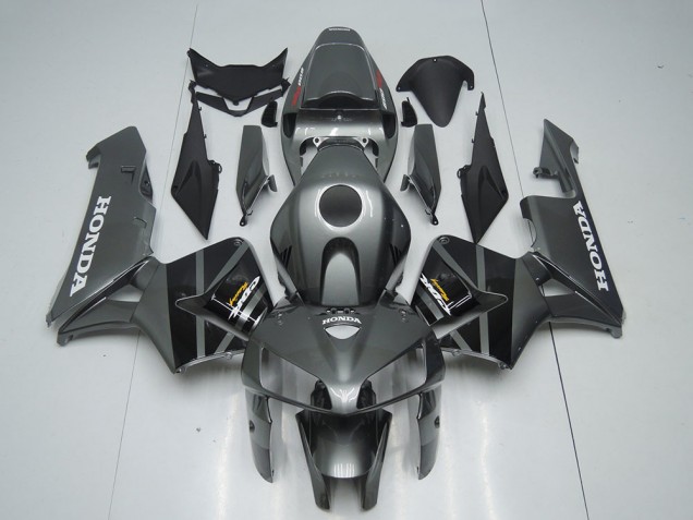 2005-2006 Honda CBR600RR Motorcycle Fairing Kits - Grey Black Canada Suppliers