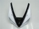 2005-2006 Kawasaki ZX6R Motorcycle Fairings - White Glossy Black Canada Suppliers