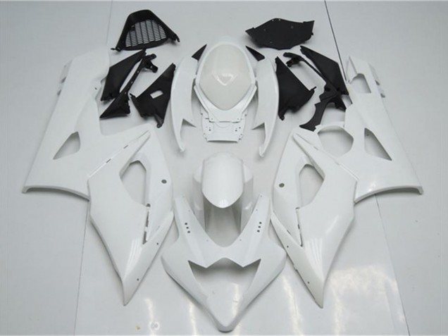 2005-2006 Suzuki GSXR 1000 Motorcycle Fairings - White Canada Suppliers