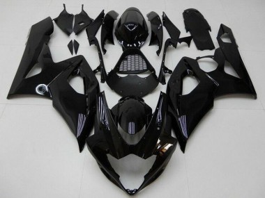 2005-2006 Suzuki GSXR 1000 Motorcycle Fairing Kits - Glossy Black Canada Suppliers