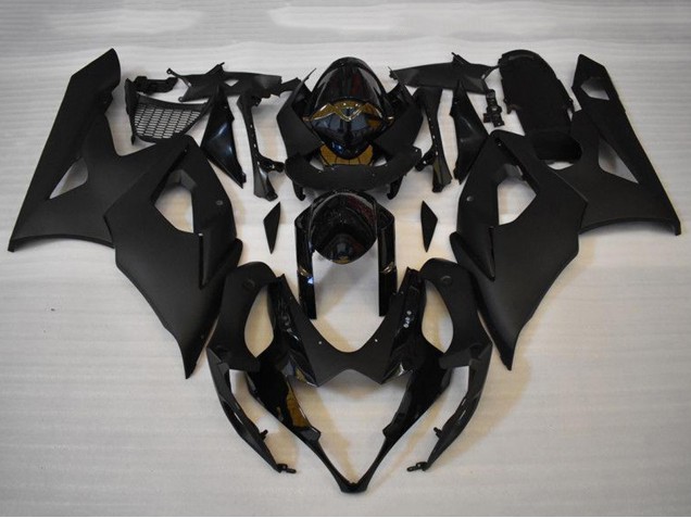 2005-2006 Suzuki GSXR 1000 Motorcycle Fairings Kits - Glossy Black Matte Black Canada Suppliers