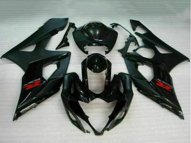 2005-2006 Suzuki GSXR 1000 Motorcycle Fairing - Glossy Black Matte Black Red Canada Suppliers