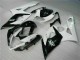 2005-2006 Suzuki GSXR 1000 Motorcycle Fairings - White Glossy Black Canada Suppliers