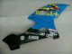 2005-2006 Suzuki GSXR 1000 Motorcycle Fairings - Blue Gold Black Rizla Canada Suppliers