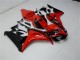 2006-2007 Honda CBR1000RR Motorcycle Fairings Kits - Red Glossy Black Canada Suppliers