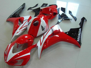 2006-2007 Honda CBR1000RR Motorcycle Fairings Kits - White Red Glossy Black Canada Suppliers