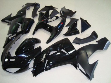 2006-2007 Kawasaki ZX10R Motorcycle Fairings - Glossy Black Matte Black White Ninja Canada Suppliers