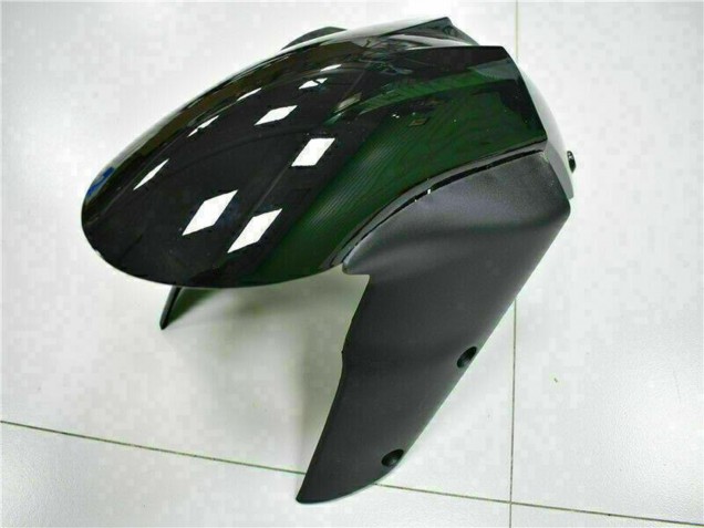2006-2007 Kawasaki ZX10R Motorcycle Fairing Kits - Glossy Black Red Flame Canada Suppliers