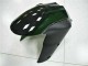 2006-2007 Kawasaki ZX10R Motorcycle Fairing Kits - Glossy Black Red Flame Canada Suppliers