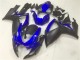 2006-2007 Suzuki GSXR 600/750 Motorcycle Fairings - Blue Matte Black Canada Suppliers