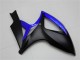 2006-2007 Suzuki GSXR 600/750 Motorcycle Fairings - Blue Matte Black Canada Suppliers