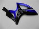 2006-2007 Suzuki GSXR 600/750 Motorcycle Fairings - Blue Glossy Black Canada Suppliers