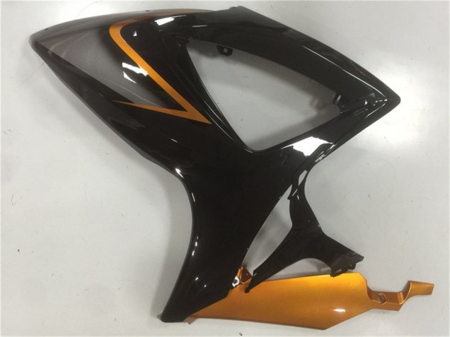 2006-2007 Suzuki GSXR 600/750 Motorcycle Fairings - Orange Glossy Black Canada Suppliers