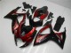2006-2007 Suzuki GSXR 600/750 Motorcycle Fairing - Red Glossy Black Canada Suppliers