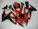 2006-2007 Suzuki GSXR 600/750 Motorcycle Fairings - Red Glossy Black Canada Suppliers