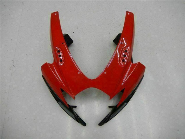 2006-2007 Suzuki GSXR 600/750 Motorcycle Fairings - Red Glossy Black Canada Suppliers