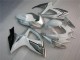 2006-2007 Suzuki GSXR 600/750 Motorcycle Fairings - White Silver Canada Suppliers