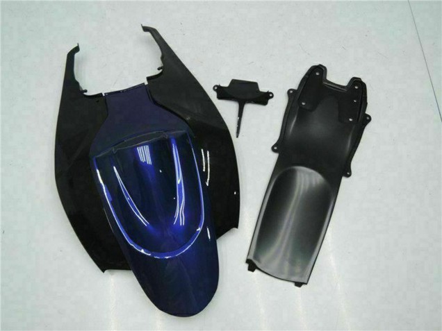 2006-2007 Suzuki GSXR 600/750 Motorcycle Fairings - Glossy Black Blue Canada Suppliers