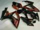 2006-2007 Suzuki GSXR 600/750 Motorcycle Fairings - Glossy Black Red Canada Suppliers