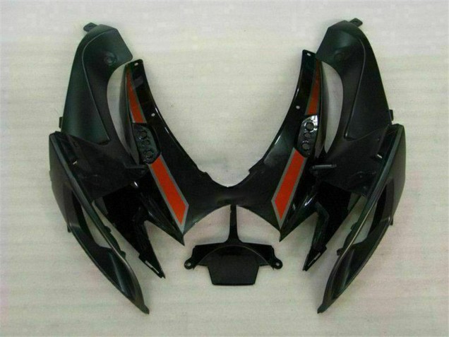 2006-2007 Suzuki GSXR 600/750 Motorcycle Fairings - Glossy Black Red Canada Suppliers