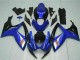 2006-2007 Suzuki GSXR 600/750 Motorcycle Fairings - Blue White Glossy Black Red Canada Suppliers