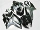 2006-2007 Suzuki GSXR 600/750 Motorcycle Fairings - Silver Glossy Black Canada Suppliers