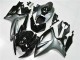 2006-2007 Suzuki GSXR 600/750 Motorcycle Fairings - Silver Glossy Black Canada Suppliers