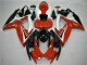 2006-2007 Suzuki GSXR 600/750 Motorcycle Fairings - White Red Glossy Black Stripe Canada Suppliers