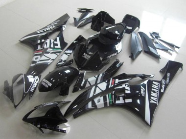 2006-2007 Yamaha YZF R6 Motorcycle Fairings - White Glossy Black Green Red Fiat Yamalube Motul Canada Suppliers