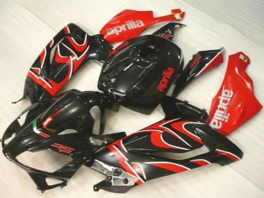 2006-2011 Aprilia RS125 Motorcycle Fairings - Black Red Canada Suppliers