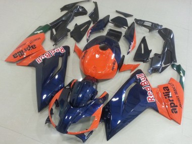 2006-2011 Aprilia RS125 Motorcycle Fairings - Orange Dark Blue Canada Suppliers
