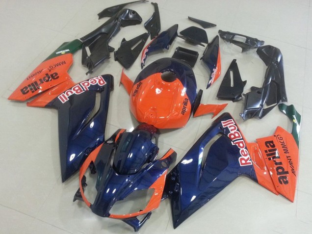 2006-2011 Aprilia RS125 Motorcycle Fairings - Orange Dark Blue Canada Suppliers