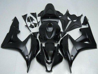 2007-2008 Honda CBR600RR Motorcycle Fairing Kits - Matte Black Canada Suppliers