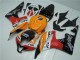 2007-2008 Honda CBR600RR Bike Fairings - Orange White Red Glossy Black Repsol Canada Suppliers