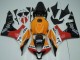 2007-2008 Honda CBR600RR Bike Fairings - Orange White Red Glossy Black Repsol Canada Suppliers