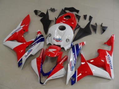 2007-2008 Honda CBR600RR Motorcycle Fairings - White Red Blue Canada Suppliers