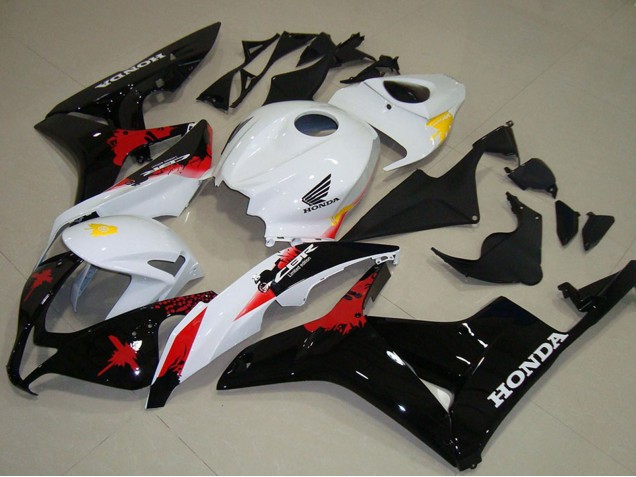 2007-2008 Honda CBR600RR Motorcycle Fairings - White Yellow Red Glossy Black Canada Suppliers