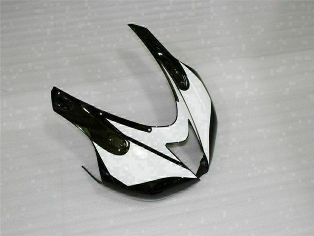 2007-2008 Kawasaki ZX6R Motorcycle Fairings - Black White Canada Suppliers