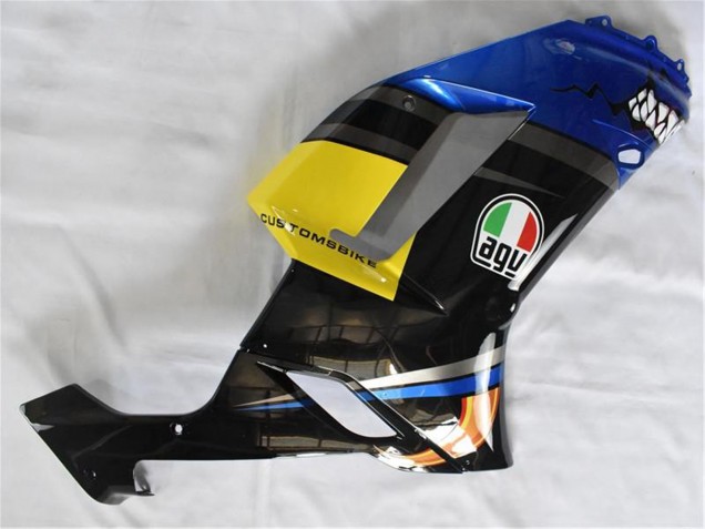 2007-2008 Kawasaki ZX6R Motorcycle Fairings - Blue Shark Canada Suppliers