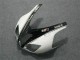 2007-2008 Kawasaki ZX6R Motorcycle Fairings - Black White Elf Canada Suppliers