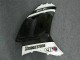 2007-2008 Kawasaki ZX6R Motorcycle Fairings - Black White Elf Canada Suppliers