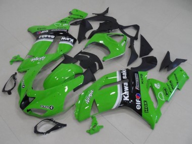 2007-2008 Kawasaki ZX6R Motorcycle Fairings - Green Arrow Canada Suppliers