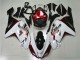 2007-2008 Kawasaki ZX6R Motorcycle Fairings - White Black Red Canada Suppliers