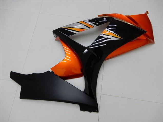 2007-2008 Suzuki GSXR 1000 Motorcycle Fairing - Orange Black Canada Suppliers